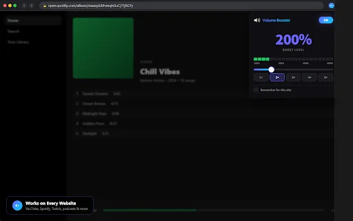 Volume Booster ڈاؤن لوڈ کریں – آڈیو کو 600% تک بڑھائیں - Screenshot 2