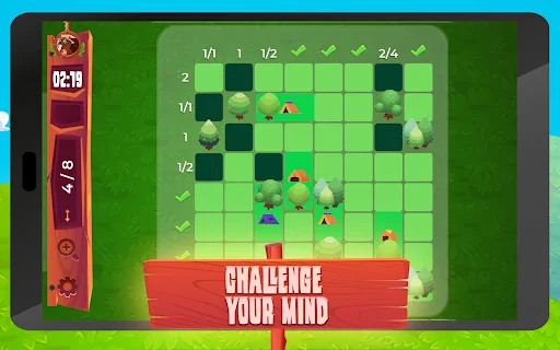 Real Tents & Trees ڈاؤن لوڈ کریں – دماغی تربیت کا بہترین کھیل - Screenshot 9