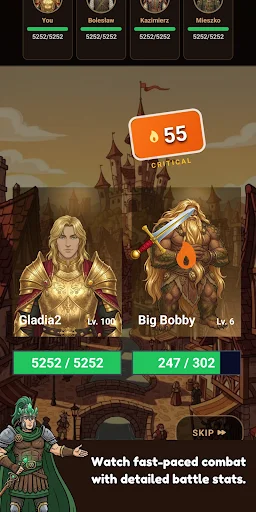 Gladia2 آن لائن MMO ٹیکسٹ آر پی جی – مفت ڈاؤن لوڈ کریں - Screenshot 4