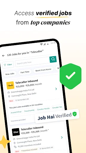 Job Hai ایپ ڈاؤن لوڈ کریں – پاکستان اور انڈیا میں نوکری تلاش کریں - Screenshot 2