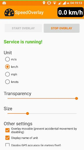 Speed Overlay ایپ ڈاؤن لوڈ کریں – ریئل ٹائم GPS اسپیڈومیٹر - Screenshot 2