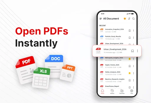 PDF Viewer – PDF Reader Tool ڈاؤن لوڈ کریں – تیز اور بہترین پی ڈی ایف ریڈر - Screenshot 1