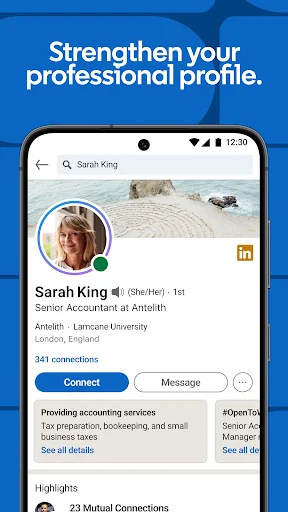 LinkedIn ایپ ڈاؤن لوڈ کریں – ملازمتیں تلاش کریں اور نیٹ ورک بنائیں - Screenshot 4