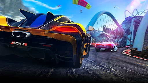 Asphalt 8 ڈاؤن لوڈ کریں – بہترین کار ریسنگ گیم فری ڈاؤن لوڈ - Screenshot 6