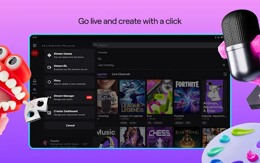 Twitch ڈاؤن لوڈ کریں – لائیو سٹریمنگ اور گیمنگ کا بہترین تجربہ - Screenshot 11
