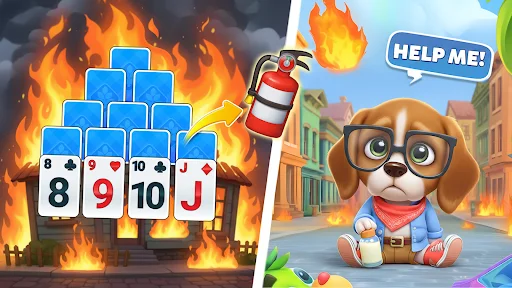 Solitaire Cozy Harvest ڈاؤن لوڈ کریں – کلاسک کارڈ گیم - Screenshot 4