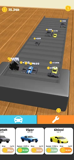 Idle Treadmill 3D ڈاؤن لوڈ کریں – کاروں کو اڑتے ہوئے دیکھیں - Screenshot 6