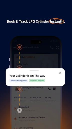 IndianOil ONE ایپ ڈاؤن لوڈ کریں – ایل پی جی گیس بکنگ اور سروسز - Screenshot 3