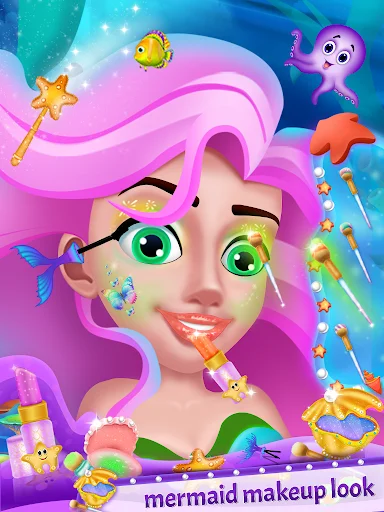 Princess Mermaid Story ڈاؤن لوڈ کریں – بچوں کے لیے بہترین تعلیمی گیم - Screenshot 6