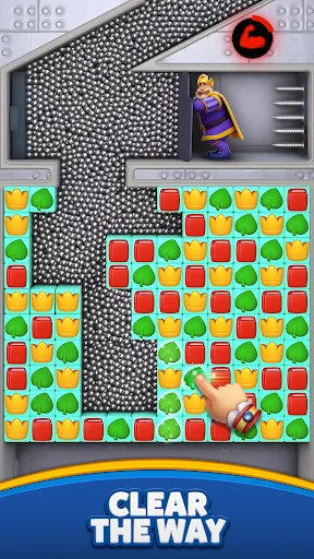 Royal Match ڈاؤن لوڈ کریں – کنگ رابرٹ کے محل کو سجائیں اور پہیلیاں حل کریں - Screenshot 9