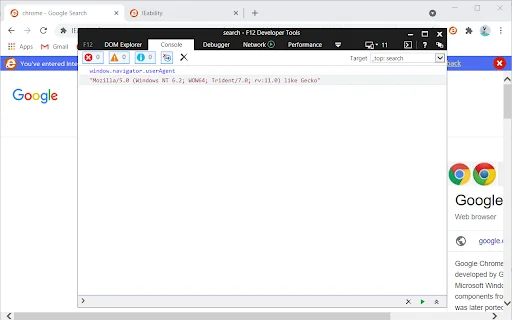 IEability ڈاؤن لوڈ کریں – Chrome میں Internet Explorer چلائیں - Screenshot 4
