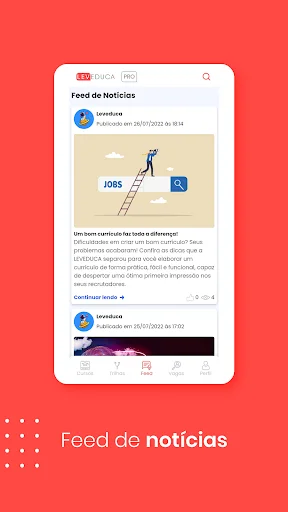 Leveduca ڈاؤن لوڈ کریں – پیشہ ورانہ کامیابی کا تیز ترین راستہ - Screenshot 3