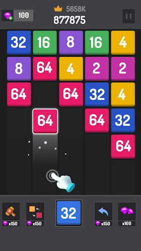 Number Games – 2048 Blocks ڈاؤن لوڈ کریں – بہترین پزل گیم - Screenshot 4