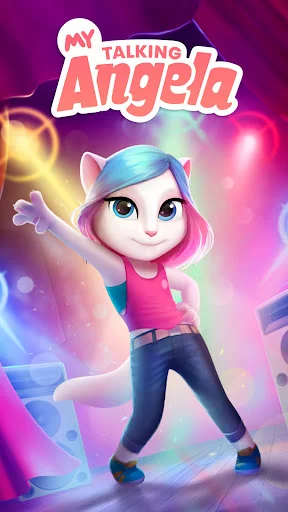My Talking Angela ڈاؤن لوڈ کریں – بہترین ورچوئل پالتو گیم - Screenshot 8