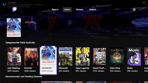 Twitch ڈاؤن لوڈ کریں – لائیو سٹریمنگ اور گیمنگ کا بہترین تجربہ - Screenshot 19