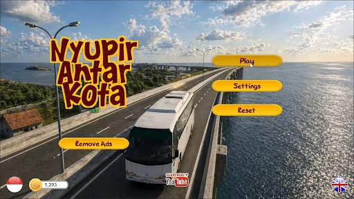 Bus Driving Around Java Island ڈاؤن لوڈ کریں – بہترین بس سمیلیٹر - Screenshot 1