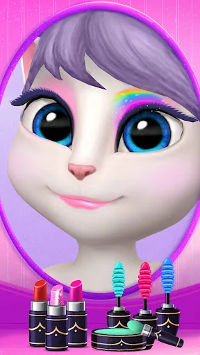 My Talking Angela ڈاؤن لوڈ کریں – بہترین ورچوئل پالتو گیم - Screenshot 18