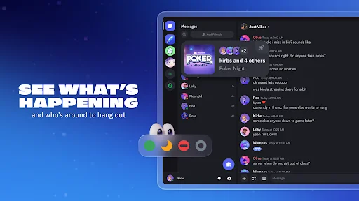 Discord ڈاؤن لوڈ کریں – دوستوں کے ساتھ چیٹ اور گیمنگ کا بہترین پلیٹ فارم - Screenshot 9