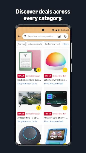 Amazon Shopping ڈاؤن لوڈ کریں – اینڈرائیڈ پر بہترین آن لائن شاپنگ - Screenshot 6