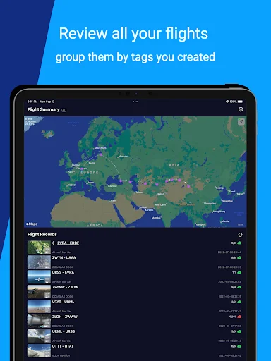 SimFly Pad ڈاؤن لوڈ کریں – فلائٹ سیمولیشن کے لیے بہترین چیک لسٹ - Screenshot 12