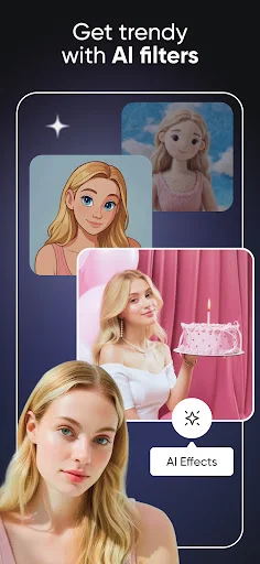 Picsart AI Photo Editor ڈاؤن لوڈ کریں – پروفیشنل فوٹو اور ویڈیو ایڈیٹنگ - Screenshot 5