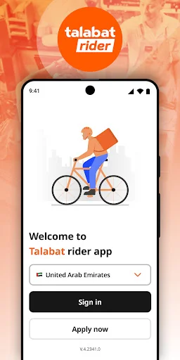 Talabat Rider App ڈاؤن لوڈ کریں – ڈیلیوری کے ذریعے زیادہ کمائیں - Screenshot 1