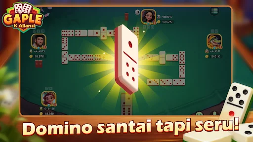 K Aliansi Gaple–Domino Online ڈاؤن لوڈ کریں – بہترین انڈونیشی کارڈ گیم - Screenshot 3