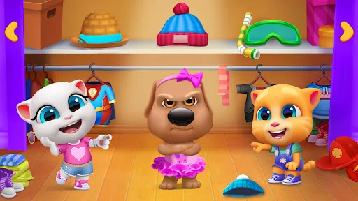 My Talking Tom Friends ڈاؤن لوڈ کریں – بچوں کے لیے بہترین تفریحی گیم - Screenshot 23