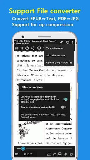 EasyViewer ڈاؤن لوڈ کریں – PDF, EPUB اور کامکس کے لیے بہترین ایپ - Screenshot 6