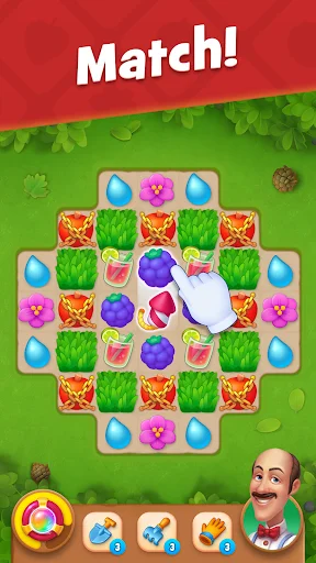 Gardenscapes ڈاؤن لوڈ کریں – دلچسپ میچ-3 پزل اور گارڈن ڈیزائن گیم - Screenshot 4