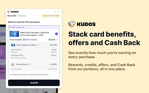 Kudos ڈاؤن لوڈ کریں – آن لائن خریداری پر کیش بیک اور انعامات حاصل کریں - Screenshot 1
