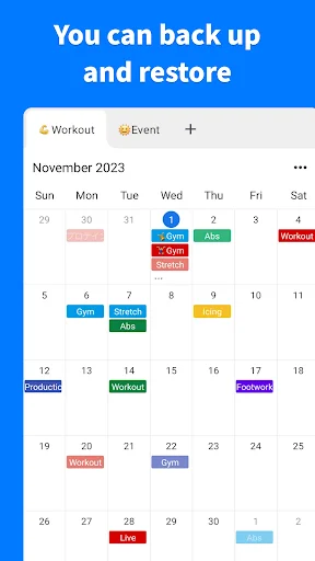 Plan Calendar ڈاؤن لوڈ کریں – شیڈول اور ٹائم مینجمنٹ ایپ - Screenshot 15
