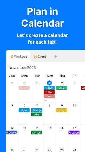 Plan Calendar ڈاؤن لوڈ کریں – شیڈول اور ٹائم مینجمنٹ ایپ - Screenshot 17
