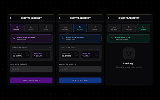 0xio Wallet ڈاؤن لوڈ کریں – Octra نیٹ ورک کے لیے محفوظ اور نجی والیٹ - Screenshot 4