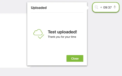 UserTesting Browser Recorder ڈاؤن لوڈ کریں – ویب ٹیسٹنگ اور فیڈبیک - Screenshot 1