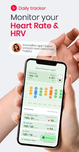 Blood Pressure App: BP Logger ڈاؤن لوڈ کریں – بلڈ پریشر مانیٹر - Screenshot 6