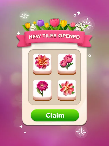 Blossom Master ڈاؤن لوڈ کریں – پھولوں کا بہترین ٹائل میچنگ گیم - Screenshot 16