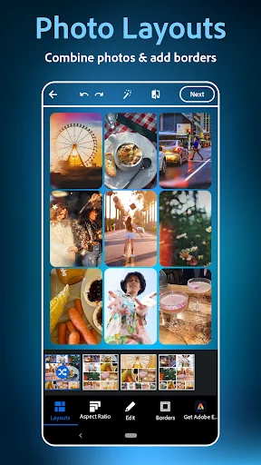 Photoshop Express ڈاؤن لوڈ کریں – اینڈرائیڈ کے لیے بہترین فوٹو ایڈیٹر - Screenshot 2