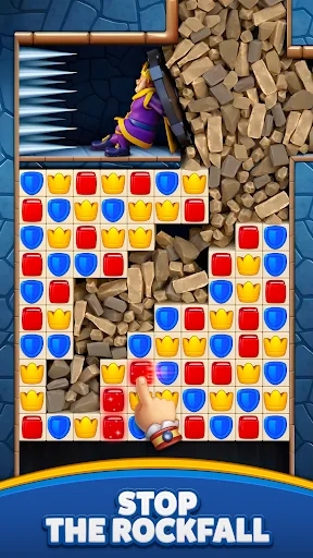 Royal Match ڈاؤن لوڈ کریں – کنگ رابرٹ کے محل کو سجائیں اور پہیلیاں حل کریں - Screenshot 3