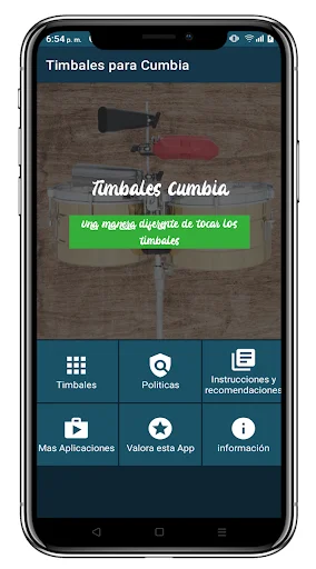 Timbales Cumbia ڈاؤن لوڈ کریں – حقیقت پسندانہ پرکشن ساؤنڈز - Screenshot 8
