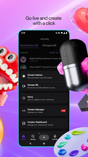 Twitch ڈاؤن لوڈ کریں – لائیو سٹریمنگ اور گیمنگ کا بہترین تجربہ - Screenshot 5
