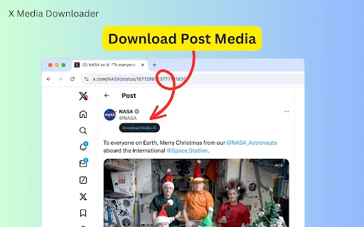 X Media Downloader ڈاؤن لوڈ کریں – Twitter ویڈیوز اور تصاویر محفوظ کریں - Screenshot 2