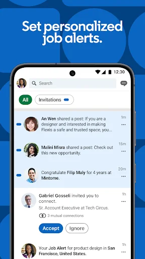 LinkedIn ایپ ڈاؤن لوڈ کریں – ملازمتیں تلاش کریں اور نیٹ ورک بنائیں - Screenshot 6