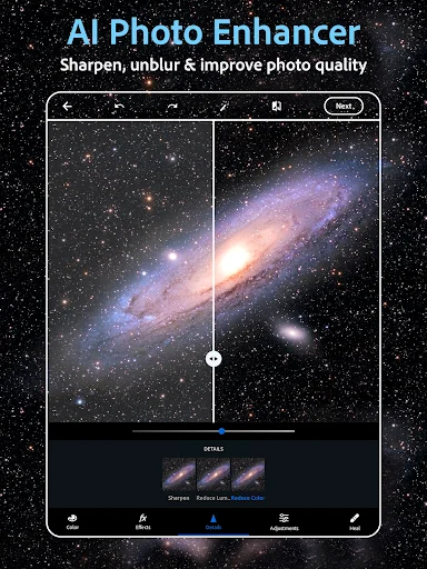Photoshop Express ڈاؤن لوڈ کریں – اینڈرائیڈ کے لیے بہترین فوٹو ایڈیٹر - Screenshot 21