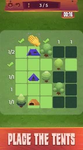Real Tents & Trees ڈاؤن لوڈ کریں – دماغی تربیت کا بہترین کھیل - Screenshot 3