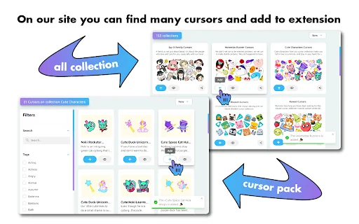 Cursor Helper ڈاؤن لوڈ کریں – ویب کے لیے بہترین کسٹم ماؤس کرسر - Screenshot 5