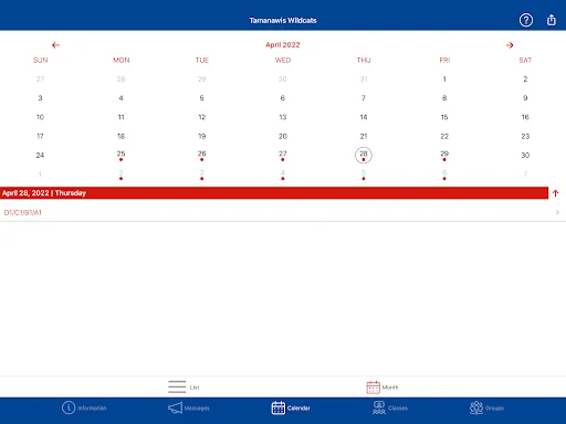 Tamanawis Wildcats ایپ ڈاؤن لوڈ کریں – تعلیمی اپ ڈیٹس حاصل کریں - Screenshot 4