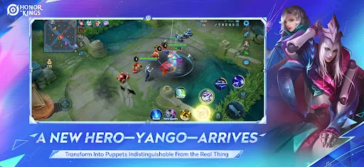 Honor of Kings ڈاؤن لوڈ کریں – بہترین 5v5 MOBA گیم مفت - Screenshot 2