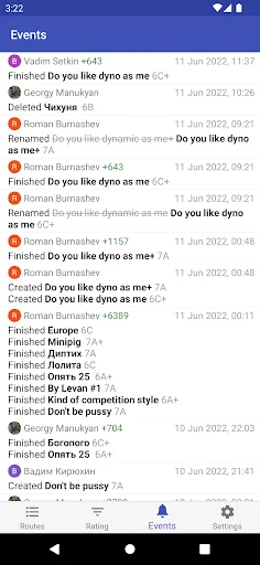 Climbzilla ڈاؤن لوڈ کریں – بولڈرنگ روٹس شیئرنگ ایپ - Screenshot 7