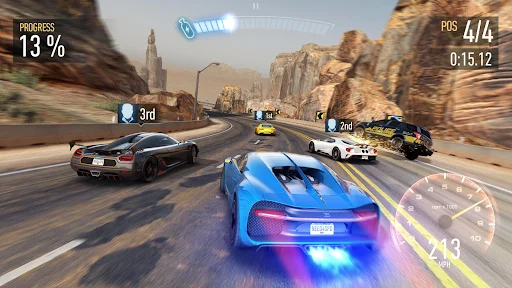 Need for Speed No Limits ڈاؤن لوڈ کریں – بہترین اسٹریٹ ریسنگ گیم - Screenshot 11